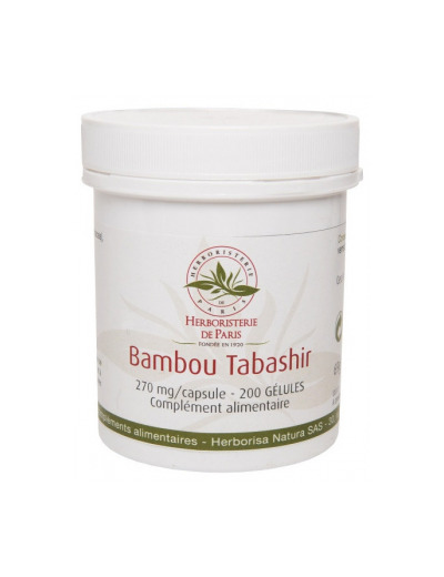 Bambou Tabashir 200 gélules