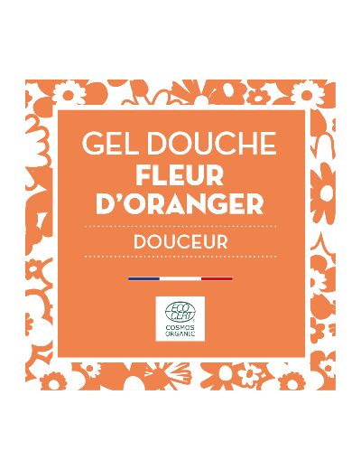 Gel Douche Fleur d'Oranger - Jean Bouteille - Nature & Progrès