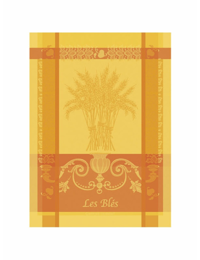 Torchon BLES SAFRAN Garnier-Thiebaut