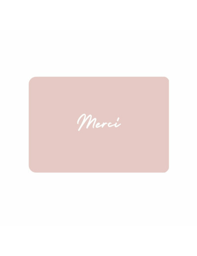 Mini Carte  Merci - Anna Posimo