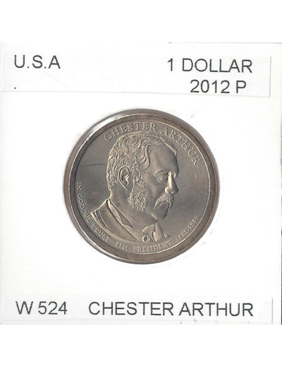 AMERIQUE (U.S.A) 1 DOLLAR 2012 P CHESTER ARTHUR SUP