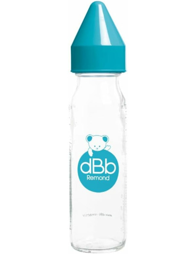 BIBERON VERRE 240ML SILICONE ecodis