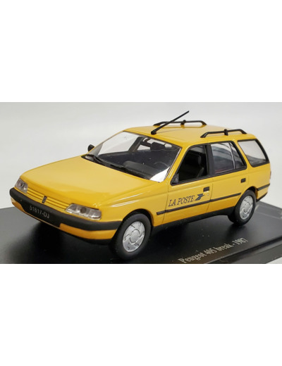 PEUGEOT 405 BREAK 1987 LA POSTE 1/43 BOITE D'ORIGINE