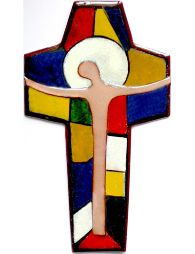 Croix du Fils 18X10,4cm - EMAUX DU LIBAN