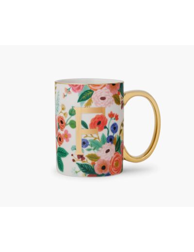 Mug Garden Party Lettres F - Rifle Paper Co