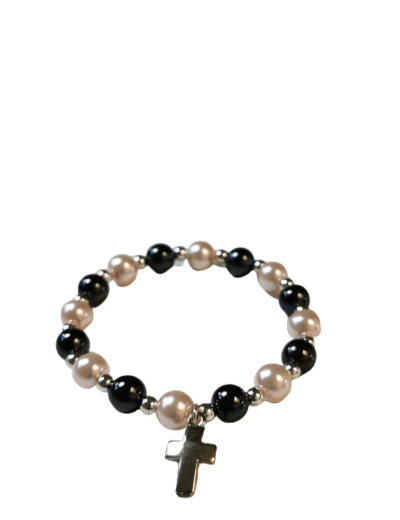 Bracelet Elastique Perle ROSE
