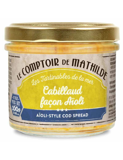 Cabillaud façon Aïoli 100g