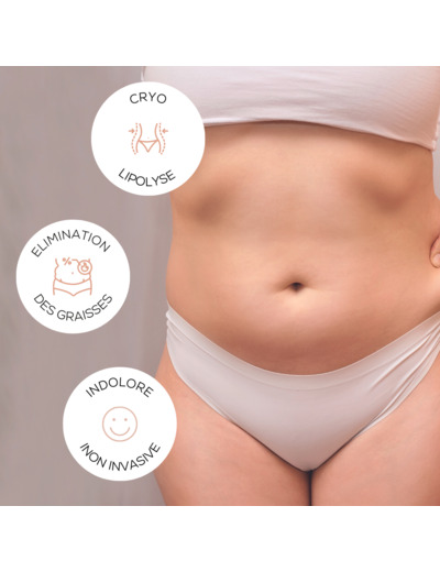 Cryolipolyse - 3 séances 2 zones