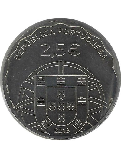 PORTUGAL 2013 2,50 EURO 100 ANOS SUBMARINO ESPADARTE SUP