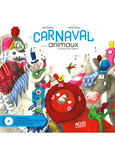 Livre-CD - Le Carnaval des animaux