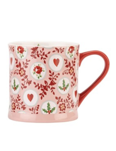 Mug Cath Kidston Holly Spots Mollie Rouge