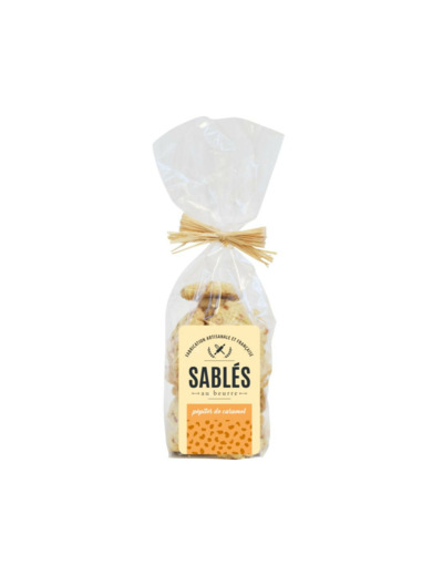 Sablés aux Pépites de Caramel 200G