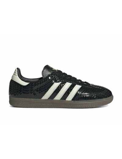 adidas Samba OG Patent Snakeskin Black Off White (Femme)