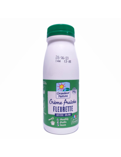 Crème Fraîche Fleurette Bio 25cl