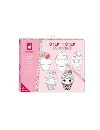 Janod - Step by Step Drawing - Apprendre à dessiner - 20 Modèles Kawaii