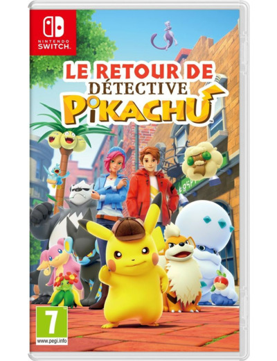 Le retour de Détective Pikachu Nintendo Switch