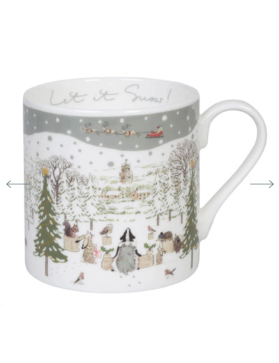 Mug de Noël Sophie Allport Festive Scene