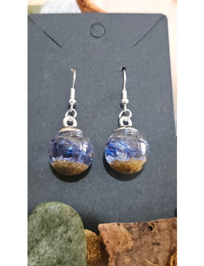Boucles d'oreilles "Bulles de fantaisie"