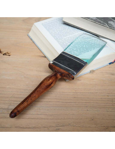 Loupe Pinceau bois de Manguier 7x26cm
