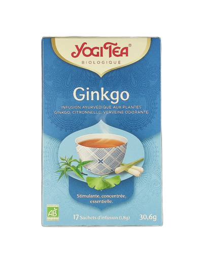 Infusion Ginkgo 17 Sachets Bio