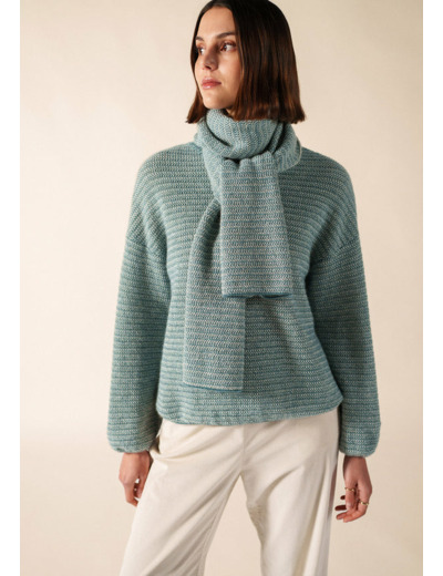 Echarpe Ascain Maille Mohair - SAINT JAMES