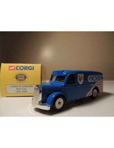 MAN VAN 1949 GONDOLO BLEU 1/55