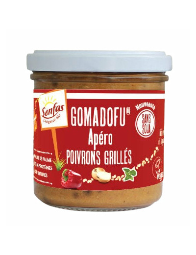 Gomadofu Poivrons Grillés Tartinable Bio 140g – Senfas