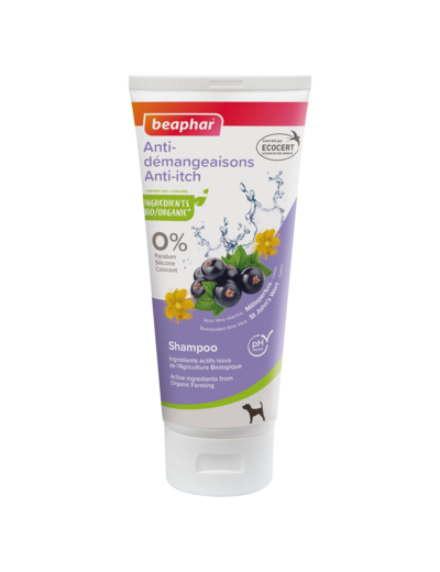 Shampoing anti démangeaisons pour chien ECOCERT - 200 ml - BEAPHAR