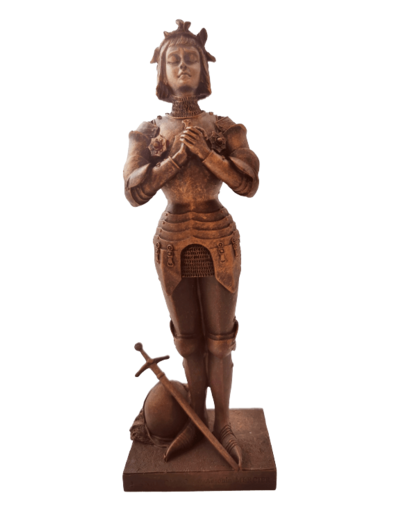Jeanne d'Arc en Résine 23cm
