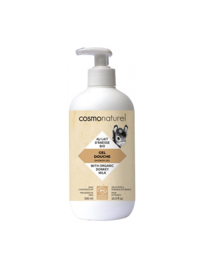 Gel bain douche au lait d'ânesse + HE 500ml