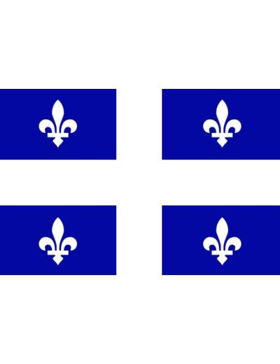 Drapeau du Québec (150*90 cm)