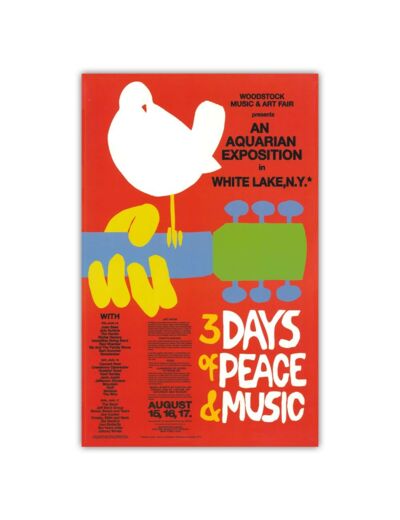 Affiche Woodstock