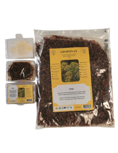 Encens en Grains Opoponax - Boite transparente de 50gr