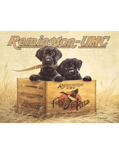 Plaque métal - Remington UMC - 31,5x40.