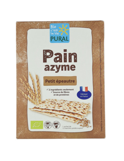 Pain Azyme Petit Épeautre Bio 200g