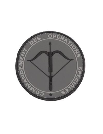 Patch 3D PVC COS (gris)