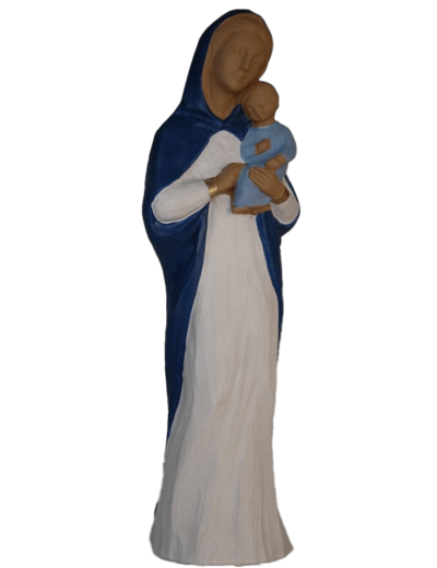 Notre Dame de Tendresse 25cm polychrome- Pierreline