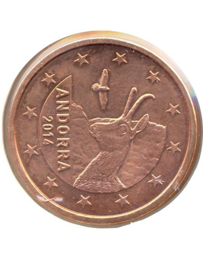 ANDORRE 2014 5 CENTIMES SUP