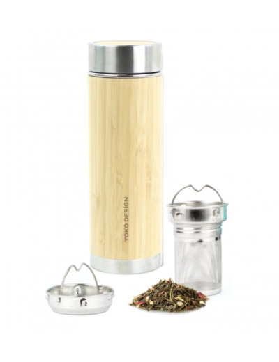 Théière Isotherme Bambou 350ml
