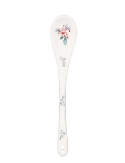 Cuillère en porcelaine fleurie Jalia Greengate