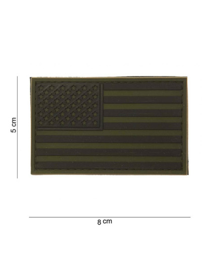 Patch 3D PVC Drapeau USA (BV)