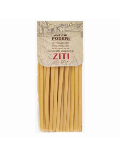 Pâtes de semoule de blé Ziti 500g