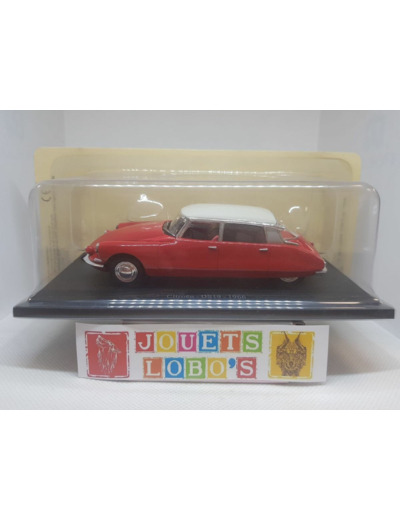 CITROEN DS 19 1966 ROUGE 1/43 BOITE D'ORIGINE