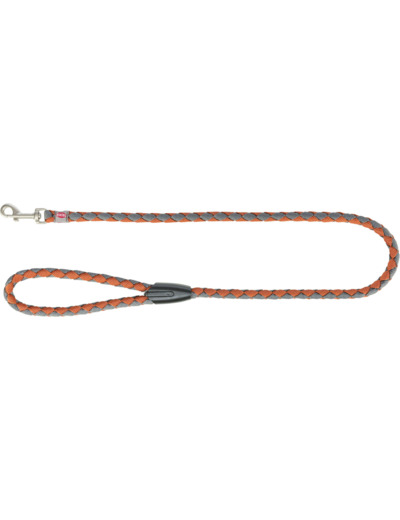 TRIXIE Laisse CAVO S-M, Rouille / Gris - 1M