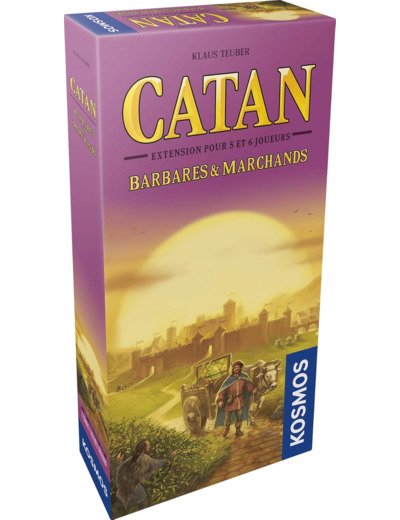 Catan - extension Barbares et Marchands 5/6 joueurs