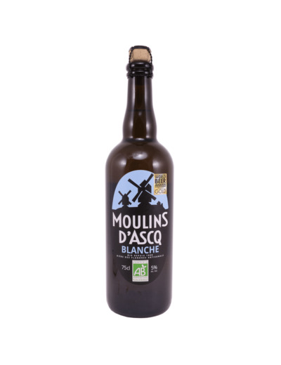 Bière Blanche Moulin d'Ascq Bio 75cl