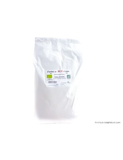 Farine Blé T80 Crème Bio 5kg