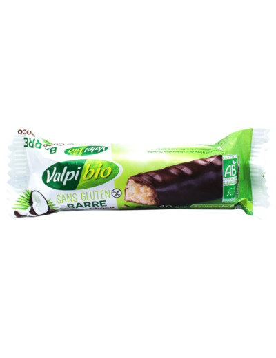 Barre Coco Choco Sans Gluten Bio 40g