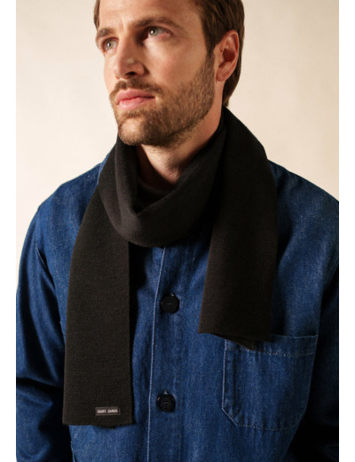 Echarpe unie Scarf 100% laine SAINT JAMES