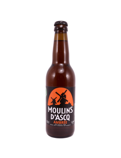 Bière Ambrée Moulin d'Ascq Bio 33cl